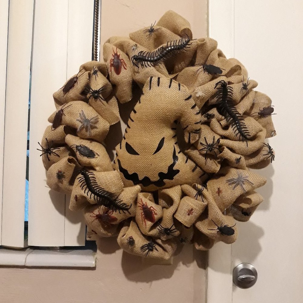 Oogie Boogie Wreath 16", Disney's Nightmare before Christmas